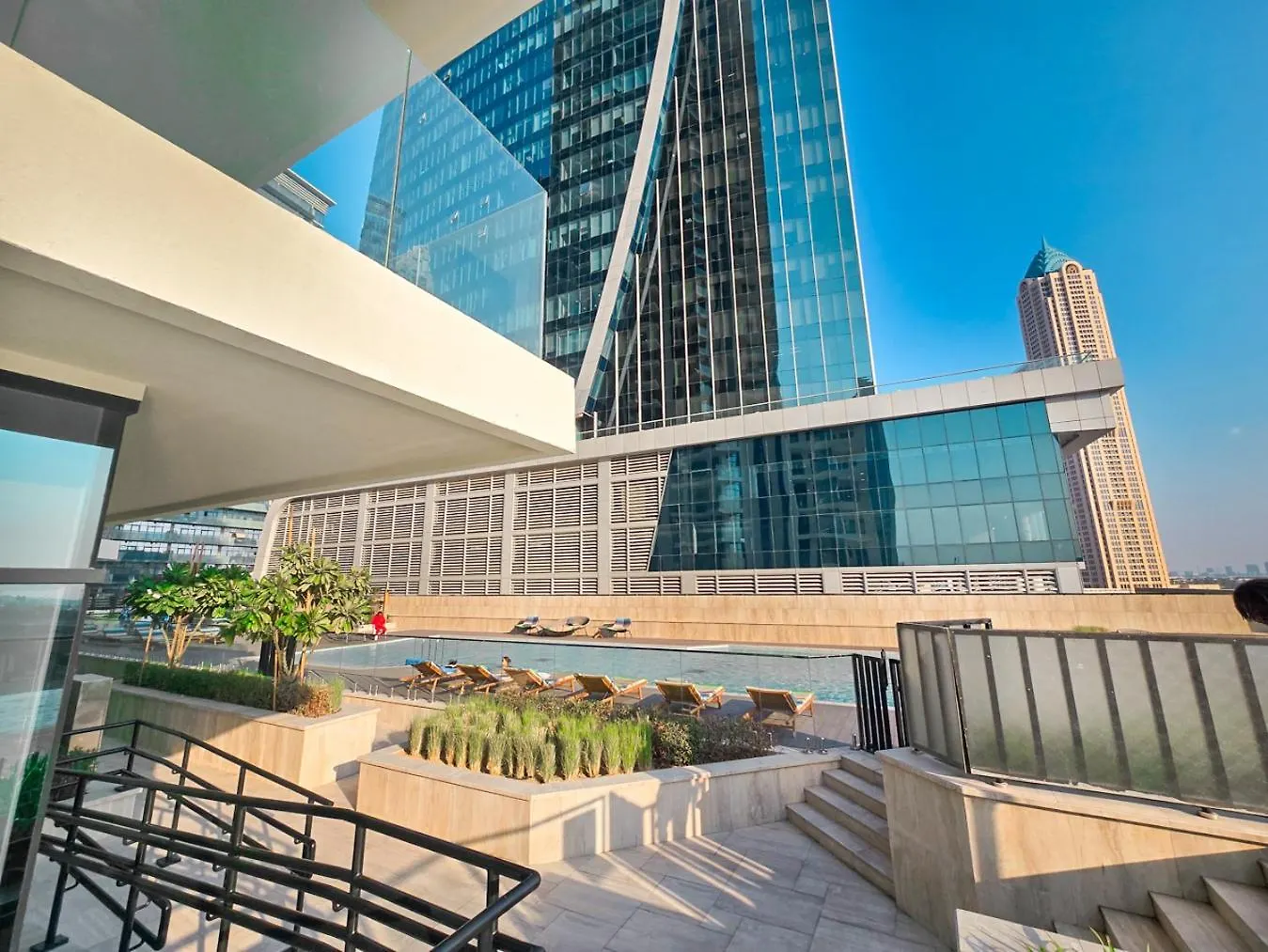 Apartmán Easygo- Lavish 2Br-Terrace-View-Infinity Pool Dubaj 0*,