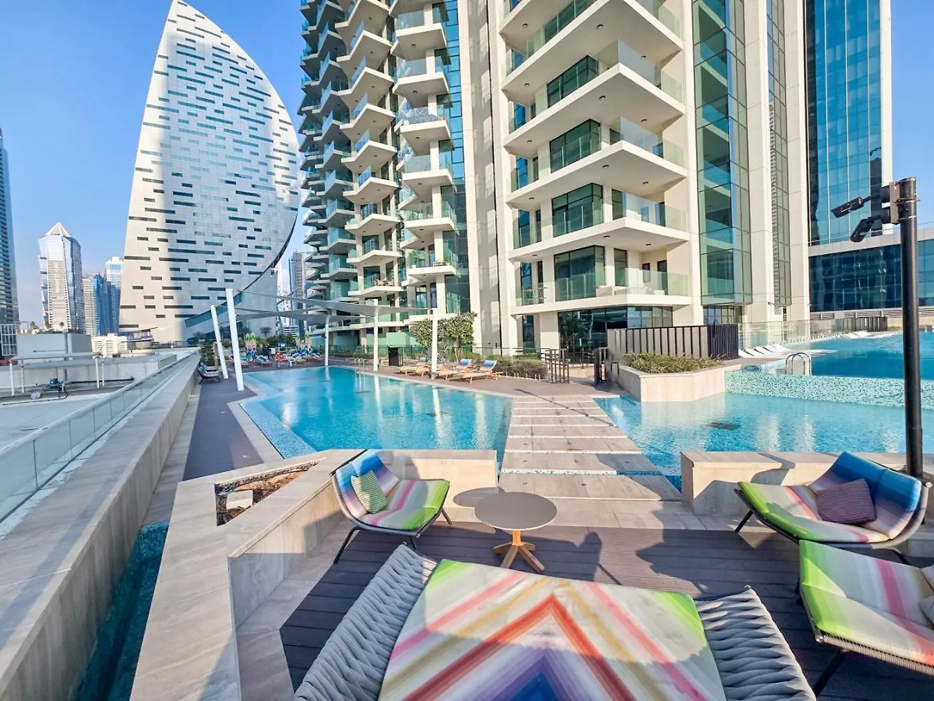 Apartmán Easygo- Lavish 2Br-Terrace-View-Infinity Pool Dubaj